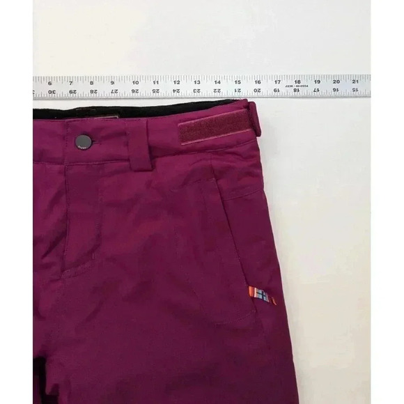 Orange Girls Magenta Snow Snowboarding Pants XXL /16 - Picture 5 of 10